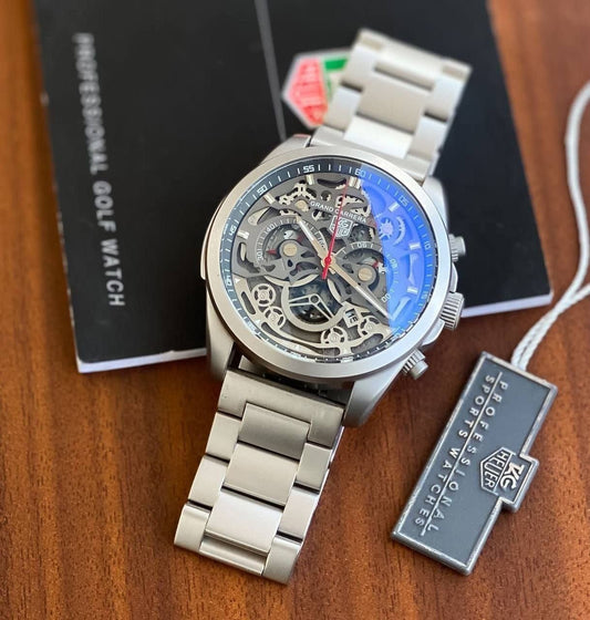 Tag Heuer x CR7 Grand Carrera Skeleton Chronograph Men's Watch