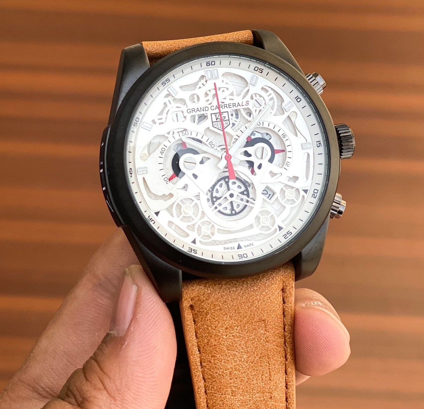 Tag Heuer Carrera Sport CR7 Men's Chronograph Watch – 44mm Black Premium Watch