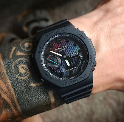 G-Shock GA-2100 Casio Oak Analog Digital Unisex Watch | Shock Resistant Sports Watch