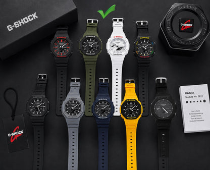 G-Shock GA-2100 Casio Oak Analog Digital Unisex Watch | Shock Resistant Sports Watch