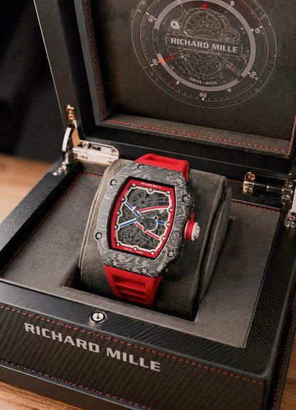 Richard Mille RM Style Red Skeleton Men's Watch 44mm | Premium Luxury Watch
