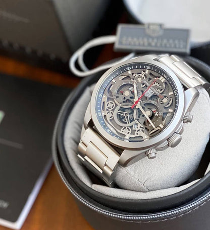 Tag Heuer x CR7 Grand Carrera Skeleton Chronograph Men's Watch