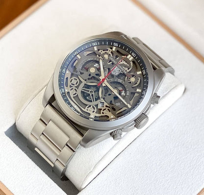 Tag Heuer x CR7 Grand Carrera Skeleton Chronograph Men's Watch