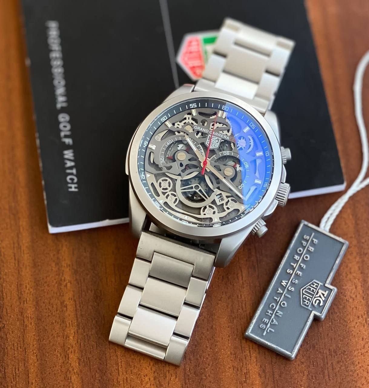 Tag Heuer x CR7 Grand Carrera Skeleton Chronograph Men's Watch