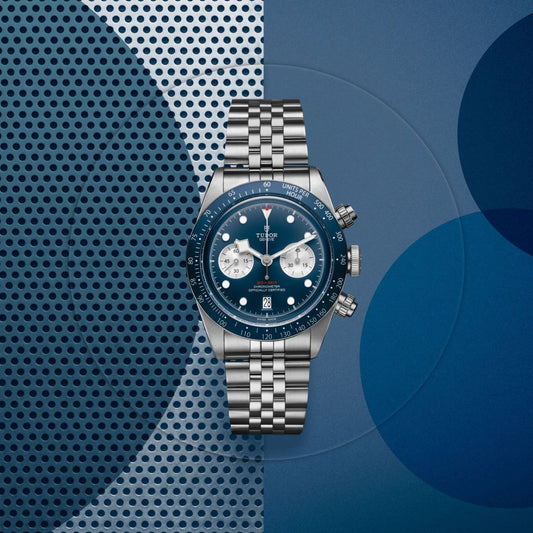 Tudor Black Bay Chronograph Blue Dial Men's Watch – 42mm Stainless Steel Watch