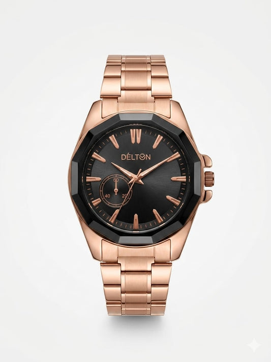 Delton Men’s Rose Gold Premium Watch