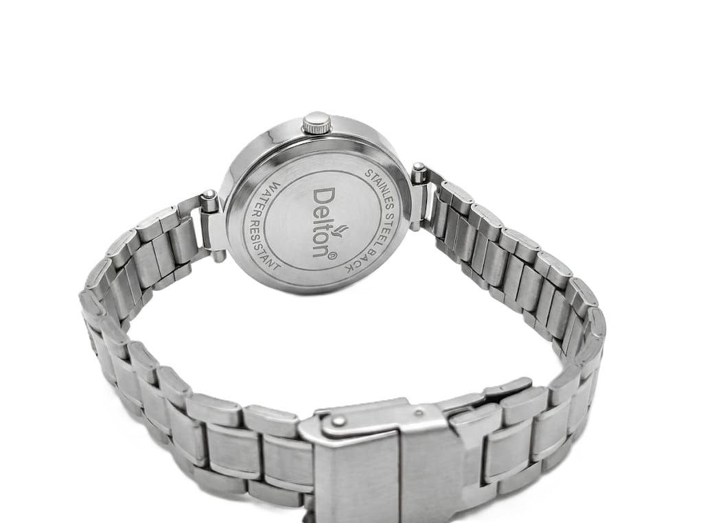 Delton Women’s Emerald Green Dial Stainless Steel Analog Watch