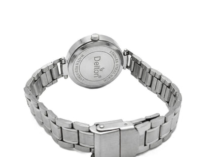 Delton Women’s Emerald Green Dial Stainless Steel Analog Watch